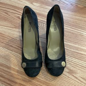 Michael Kors Suede Heels - size 9